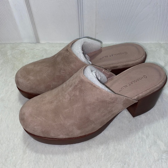 Chocolat Blu Shoes - Chocolat Blu Vanessa Clog Leather shoe size 7 NWOT sandal